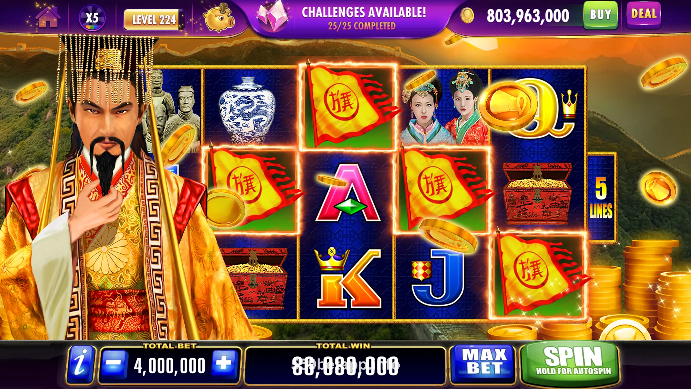 Interface de slots premium no 559bet